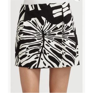 Diane von Furstenberg Melissa Canvas  Mini Skirt